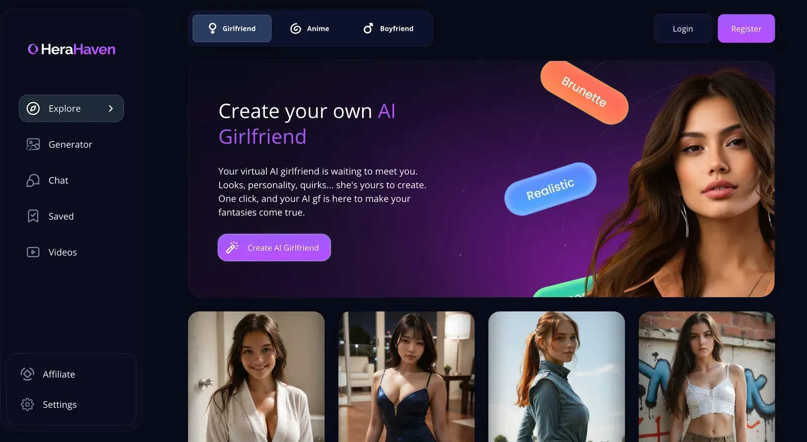 HerAHaven Startseite